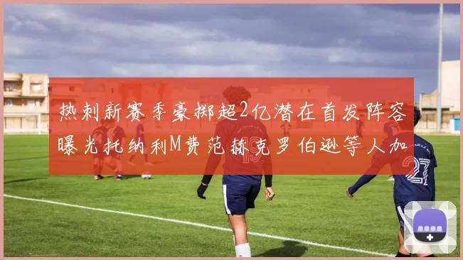 热刺新赛季豪掷超2亿潜在首发阵容曝光托纳利M费范赫克罗伯逊等人加盟